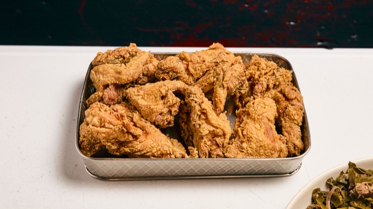 Fried chicken tray