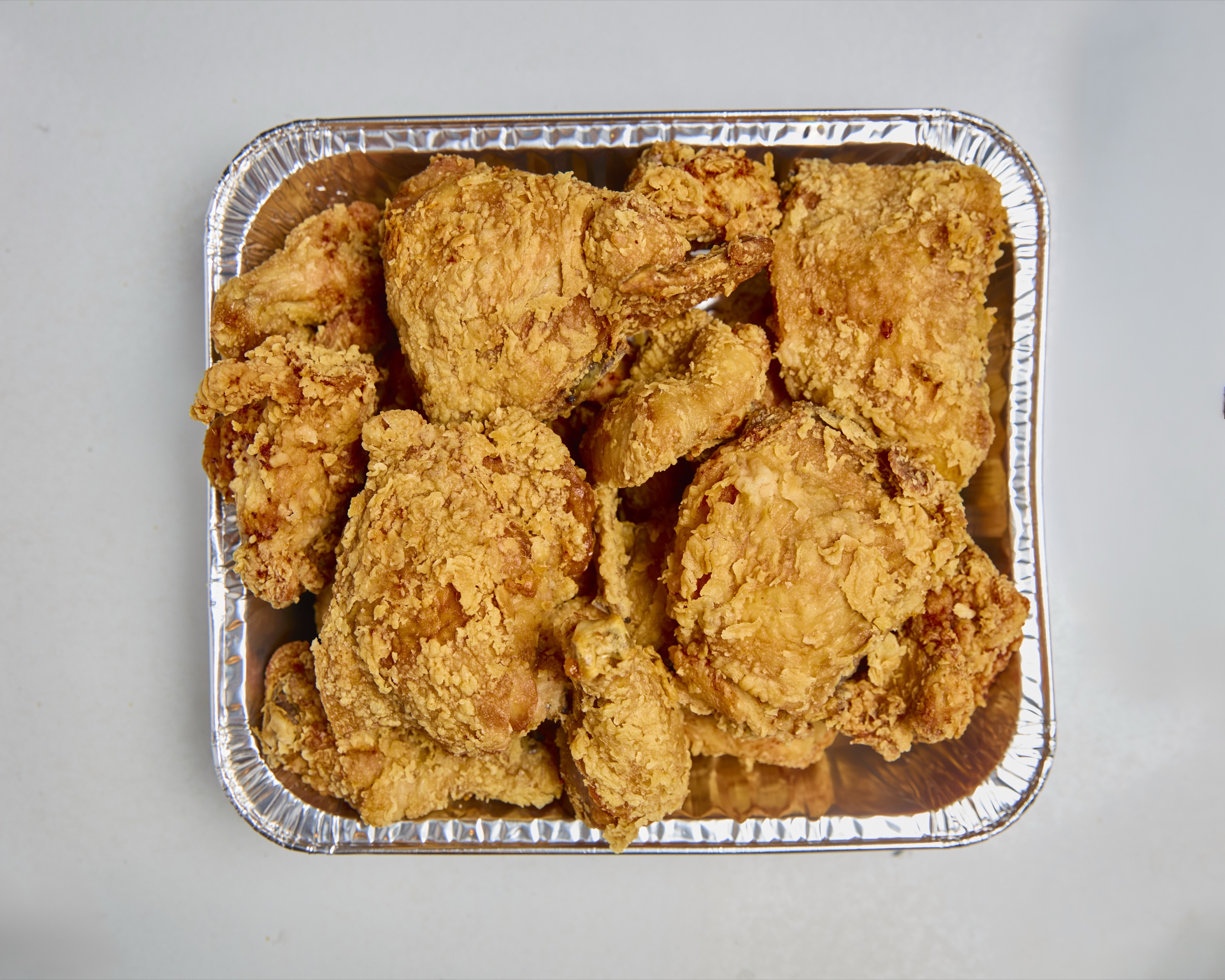 Fried chicken tray